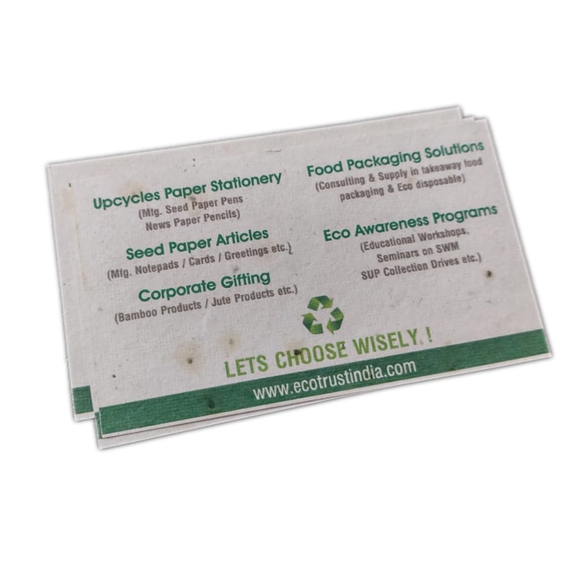 Plantable Visiting Card